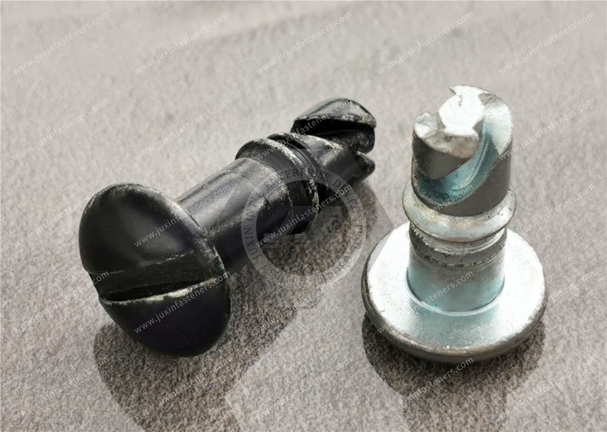 Tornillería cuarto de vuelta acero al carbono color zinc Tornillería cuarto de vuelta acero al carbono color zinc