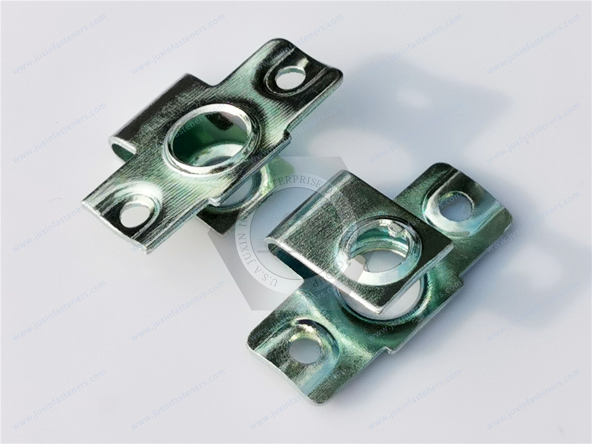 Receptáculo de cuarto de vuelta, tamaño 6, remachable, acero, revestimiento de inmersión en zinc Receptáculo de cuarto de vuelta, tamaño 6, remachable, acero, revestimiento de inmersión en zinc