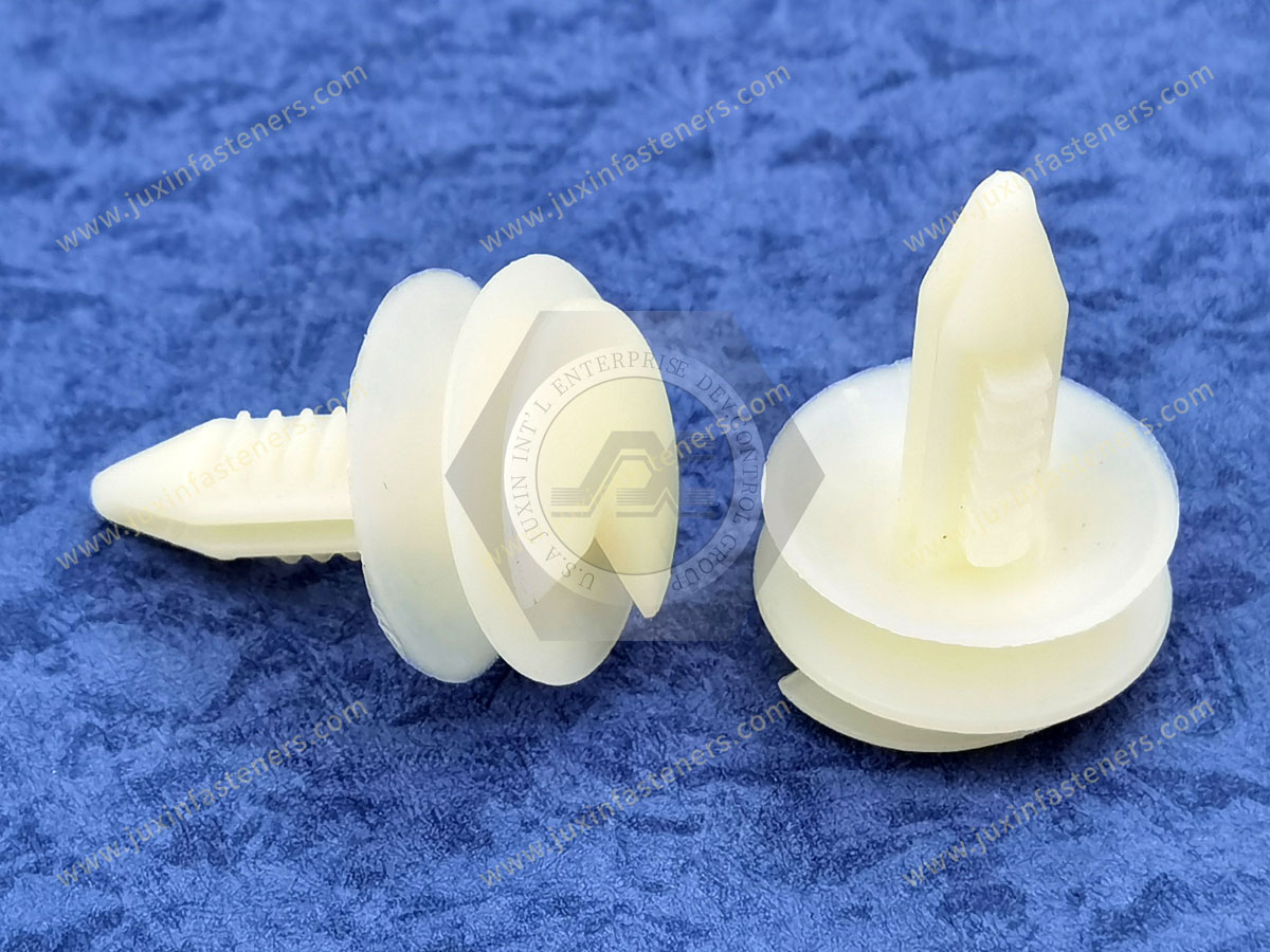 Sujeciones de púas plásticas generales de los remaches del empuje JX-13M05247 para automotrices Sujeciones de púas plásticas generales de los remaches del empuje JX-13M05247 para automotrices