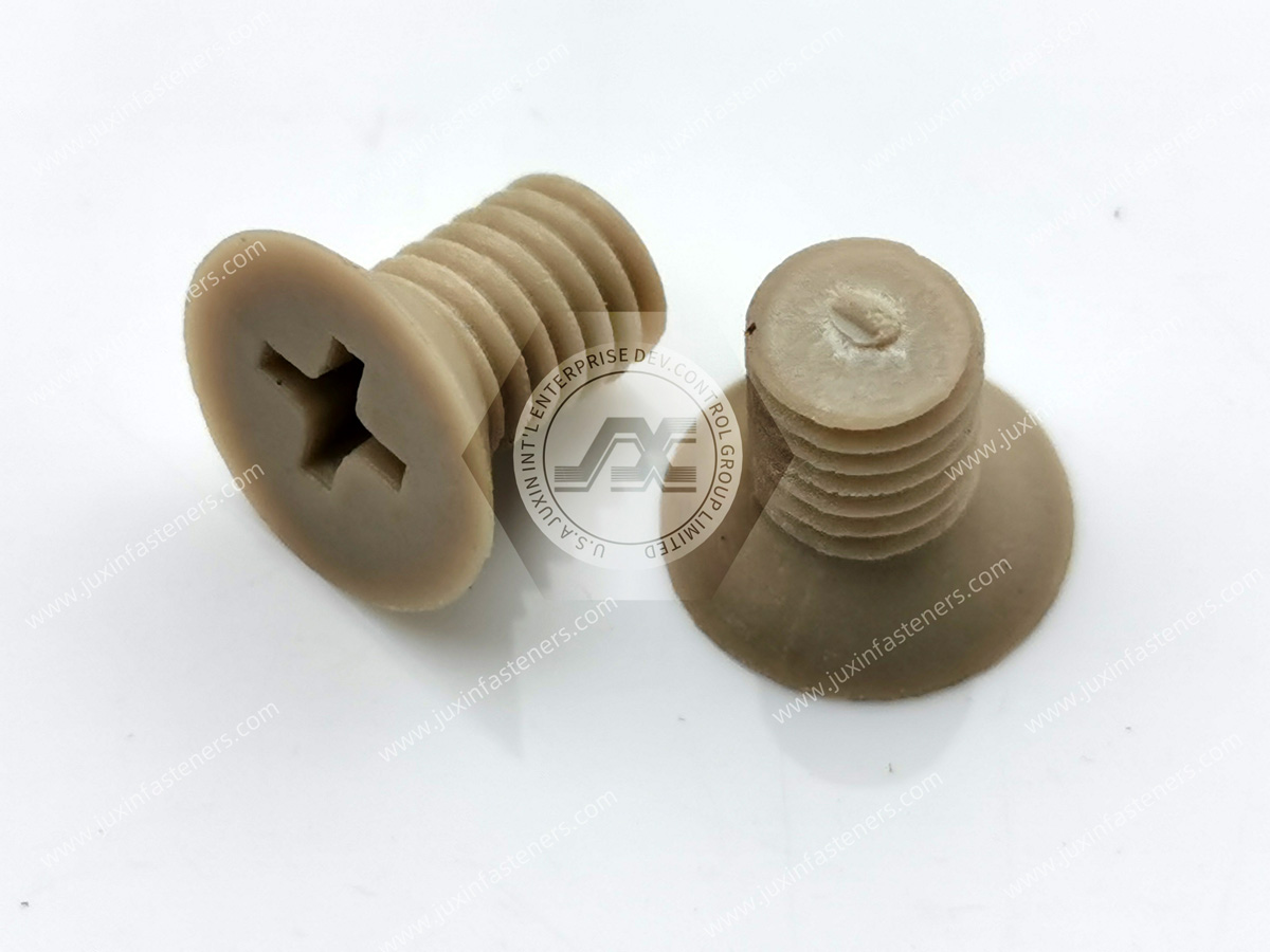 Tornillos de cabeza plana Phillips PEEK Tornillos de cabeza plana Phillips PEEK