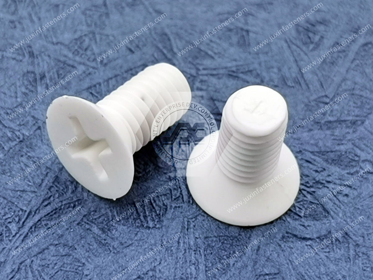 Tornillos de cabeza plana Phillips de PP Tornillos de cabeza plana Phillips de PP