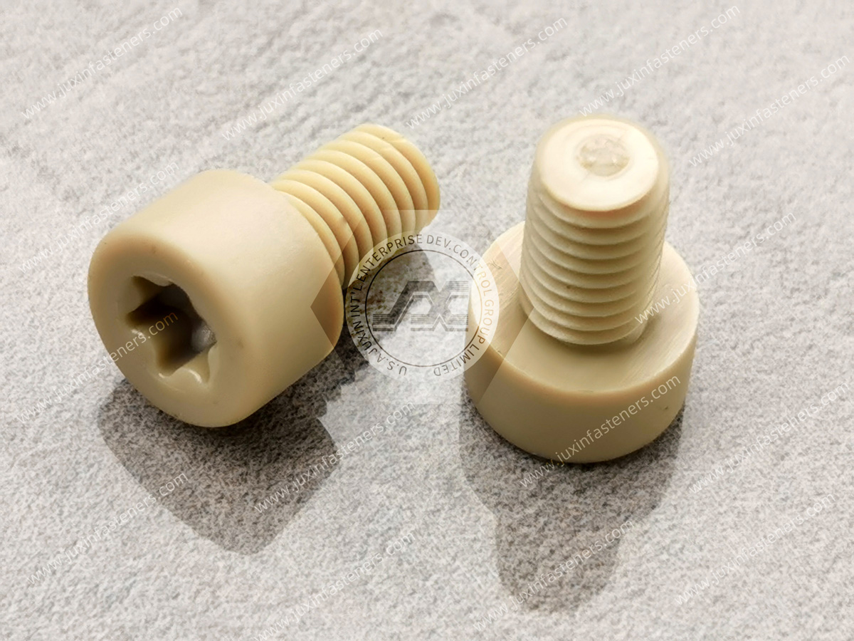 Tornillos de cabeza hueca Torx PEEK Tornillos de cabeza hueca Torx PEEK