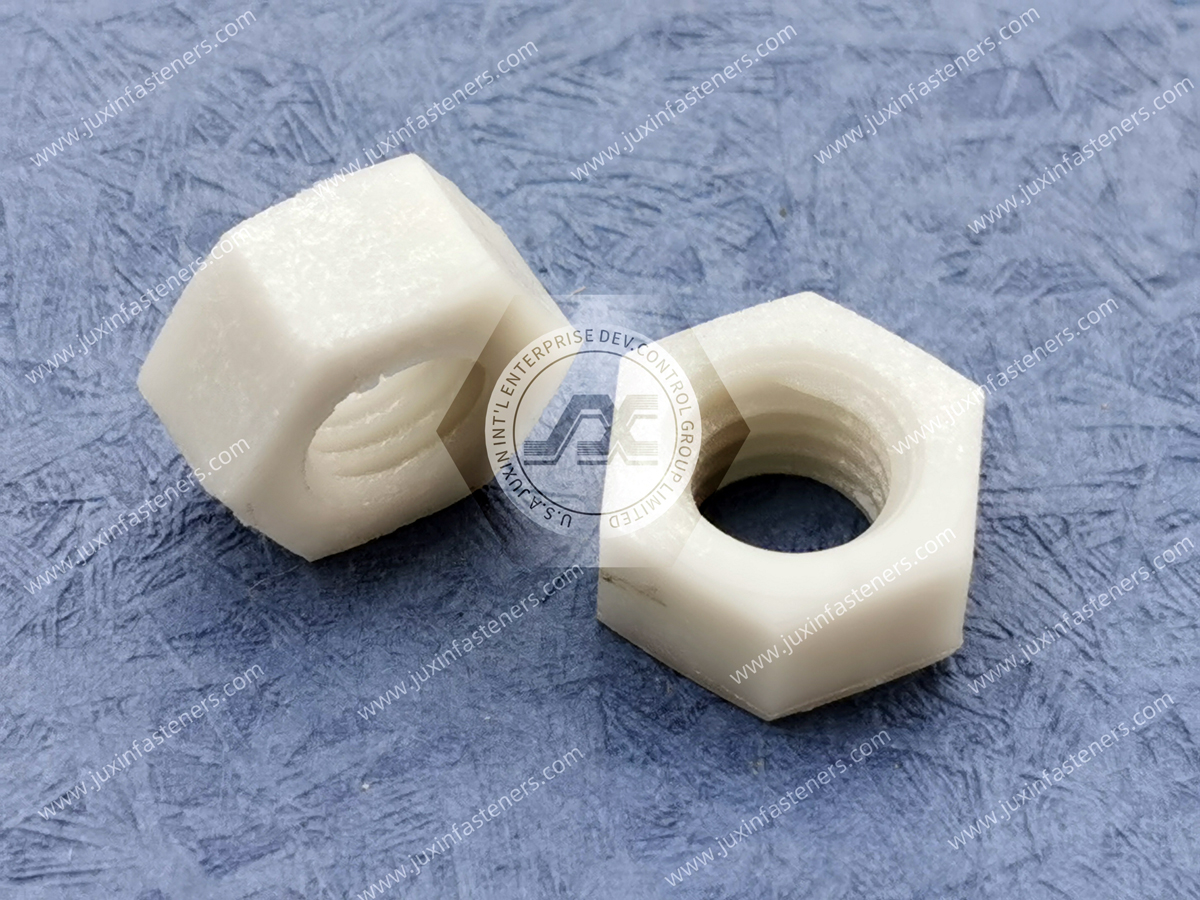 Tuerca hexagonal de aislamiento de alta temperatura de fibra de vidrio Tuerca hexagonal de aislamiento de alta temperatura de fibra de vidrio