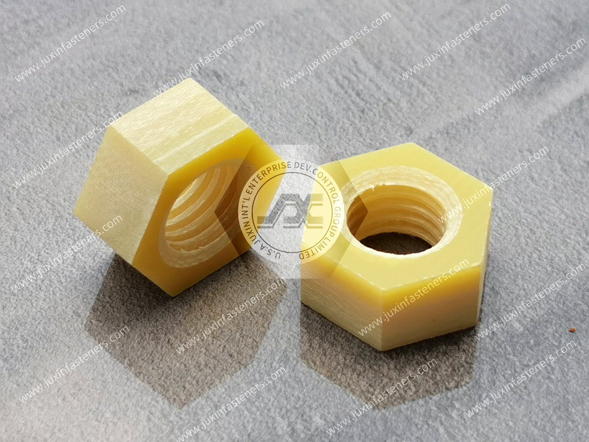 Tuerca hexagonal de sellado automotriz de plástico de alta resistencia Tuerca hexagonal de sellado automotriz de plástico de alta resistencia