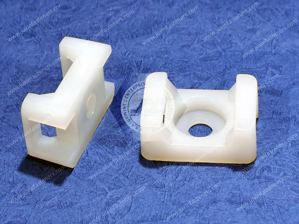 Soporte de corbata plano de nailon JX-STM Soporte de corbata plano de nailon JX-STM