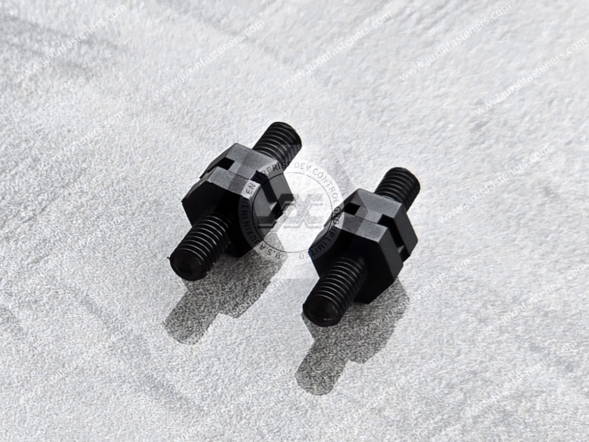 Separador roscado hexagonal negro JX-GHTS-MM Separador roscado hexagonal negro JX-GHTS-MM