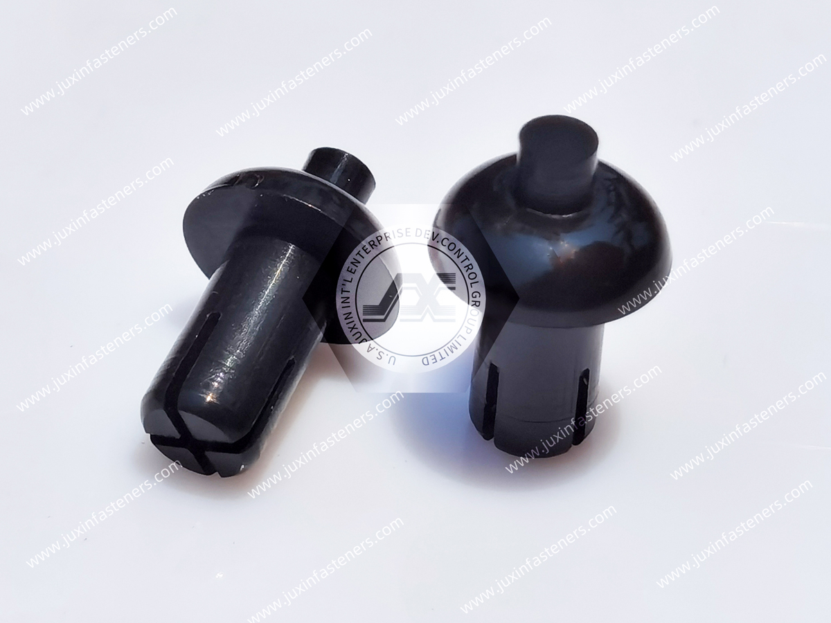 JX-GRS romo de remache de empuje negro de alta calidad para panel JX-GRS romo de remache de empuje negro de alta calidad para panel