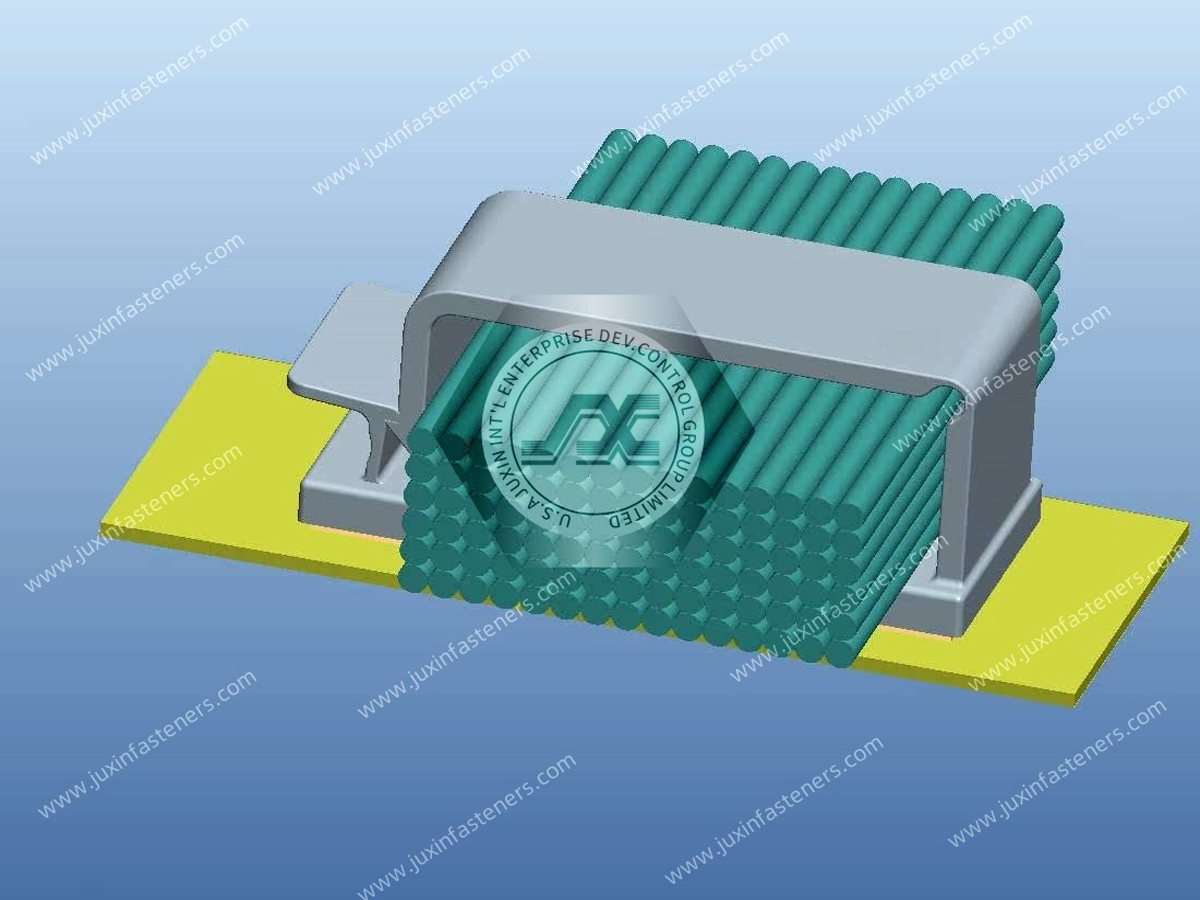 Abrazadera de cable sobre base adhesiva JX-G037-0500 Abrazadera de cable sobre base adhesiva JX-G037-0500
