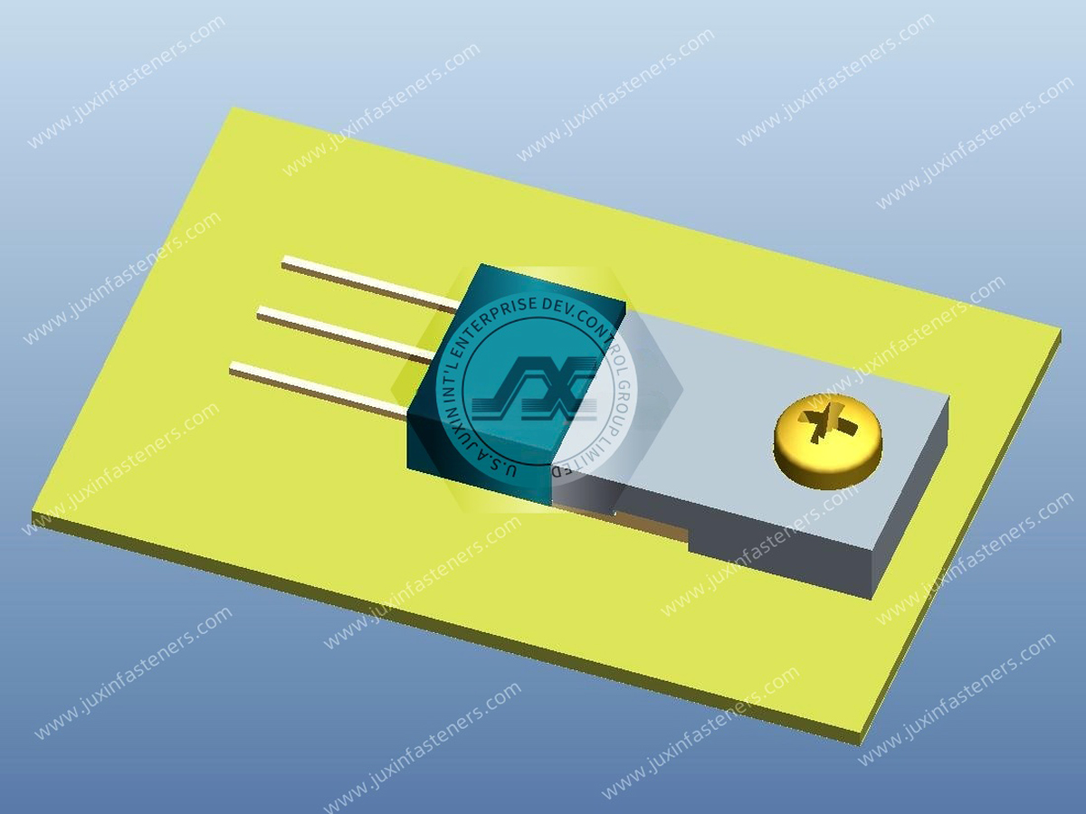 Cubierta de transistor de alta temperatura JX-GIEC-TO-220-18
