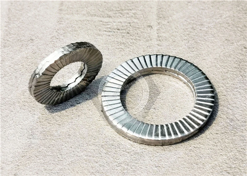 Arandelas de seguridad de cu&ntilde;a de acero inoxidable