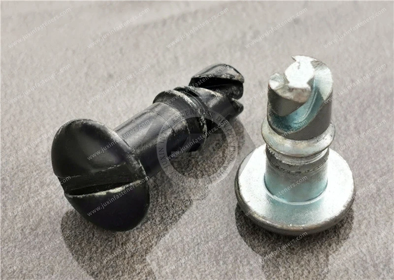 Torniller&iacute;a cuarto de vuelta acero al carbono color zinc
