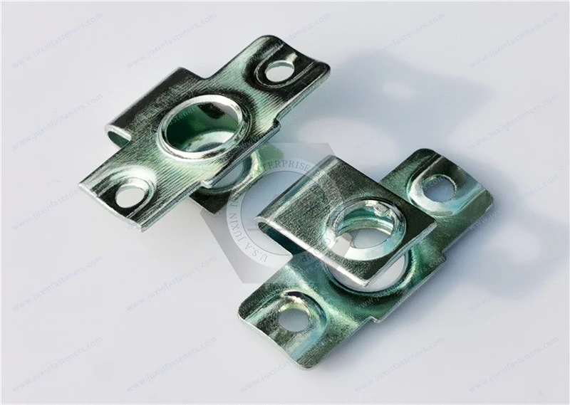 Recept&aacute;culo de cuarto de vuelta, tama&ntilde;o 6, remachable, acero, revestimiento de inmersi&oacute;n en zinc