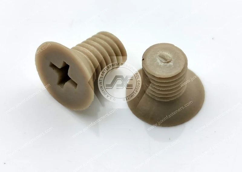 Tornillos de cabeza plana Phillips PEEK