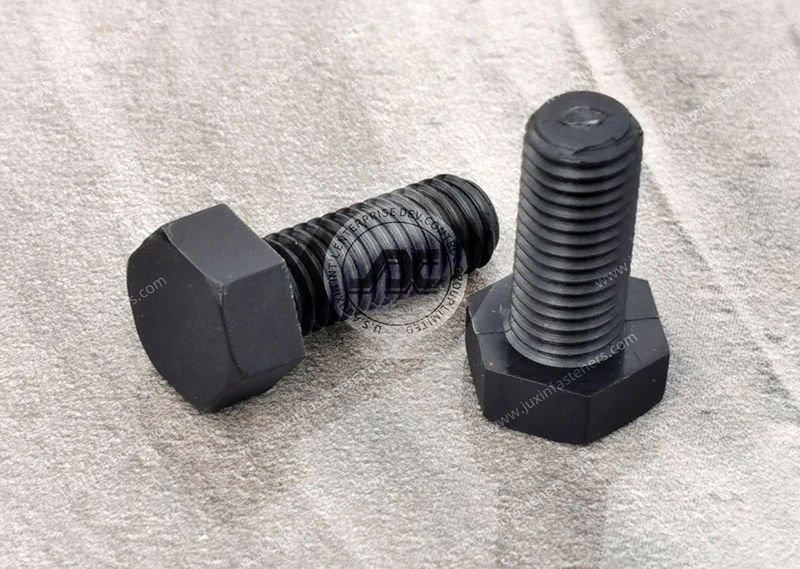 Tornillos de cabeza hexagonal de nailon 66 negro