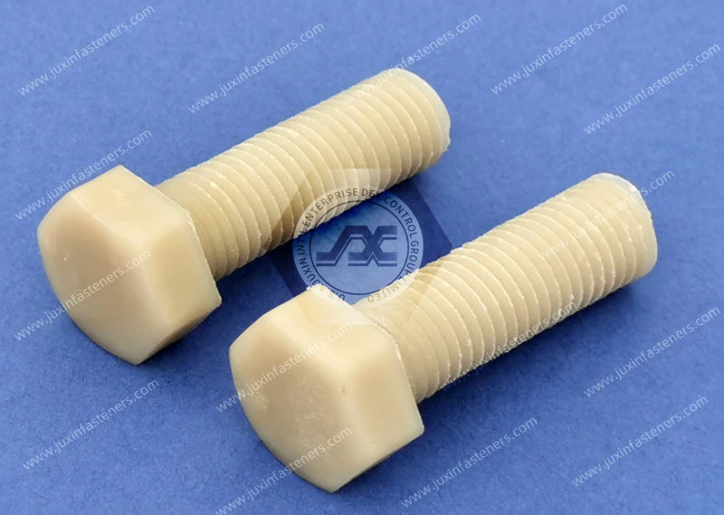 Tornillos de pl&aacute;stico con cabeza hueca hexagonal de fibra de vidrio