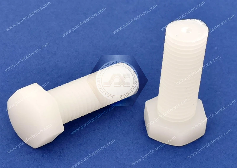 Tornillos de cabeza hexagonal de PTFE