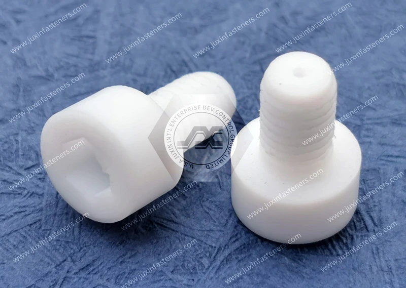 Tornillos de cabeza hueca de PTFE