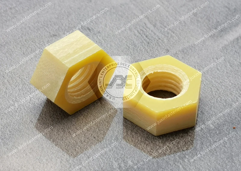 Tuerca hexagonal de sellado automotriz de pl&aacute;stico de alta resistencia