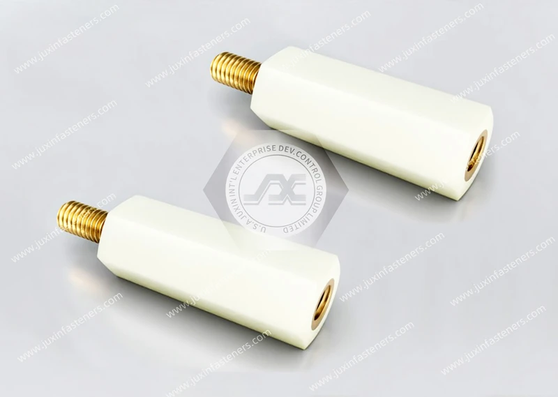 Aisladores hexagonales m&eacute;tricos JX-GHTS-M3-5.5
