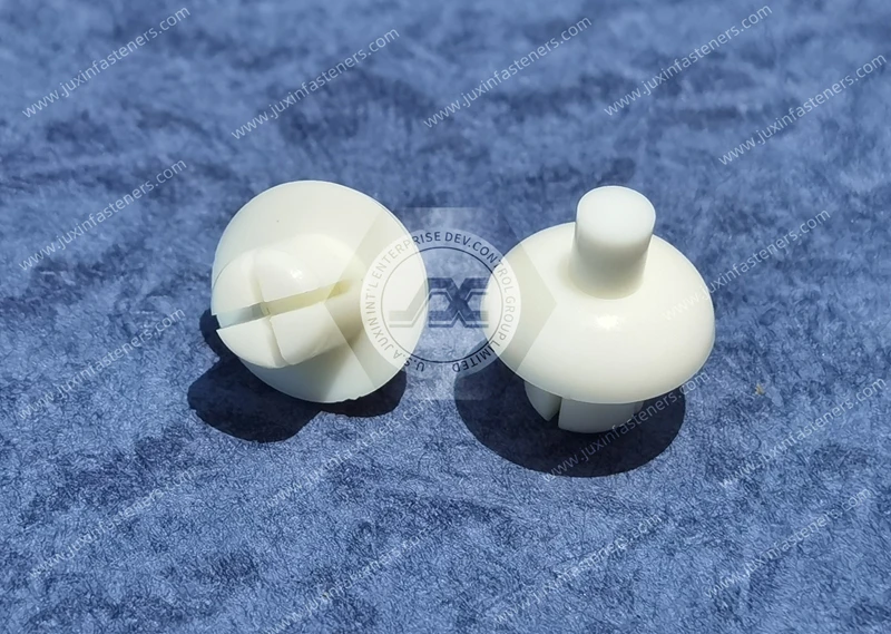 Remache a presi&oacute;n blanco UL94V2 romo JX-GRS