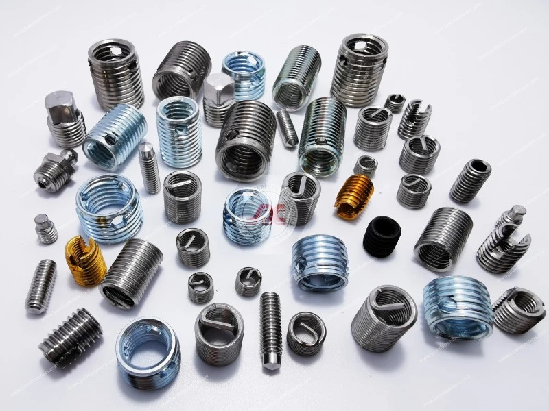 Insertos helicoidales para reparaci&oacute;n y bloqueo de roscas en metal