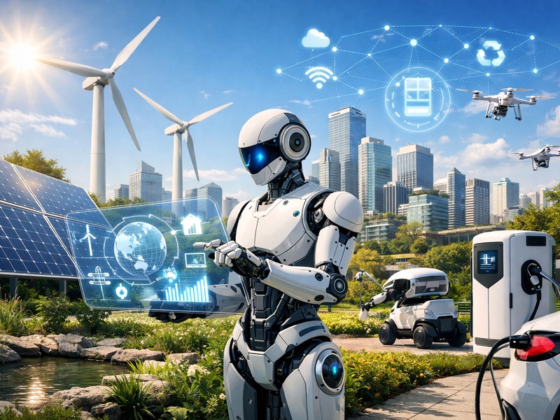 Soluciones de fijación para aplicaciones de energía solar, eólica, robótica e inteligencia artificial